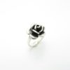 Bague argent fleur BA1-0112
