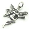 Pendentif argent fée