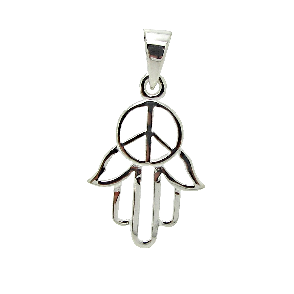 Pendentif Main de Fatma Ajouré Or Jaune 375 ou 750